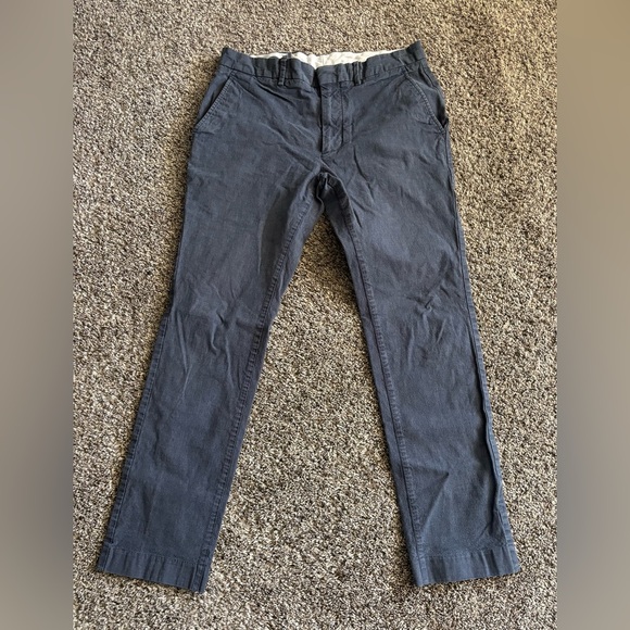 Old Navy Men’s 30x30 Slim Blue/Gray Khaki Pants - Picture 1 of 6
